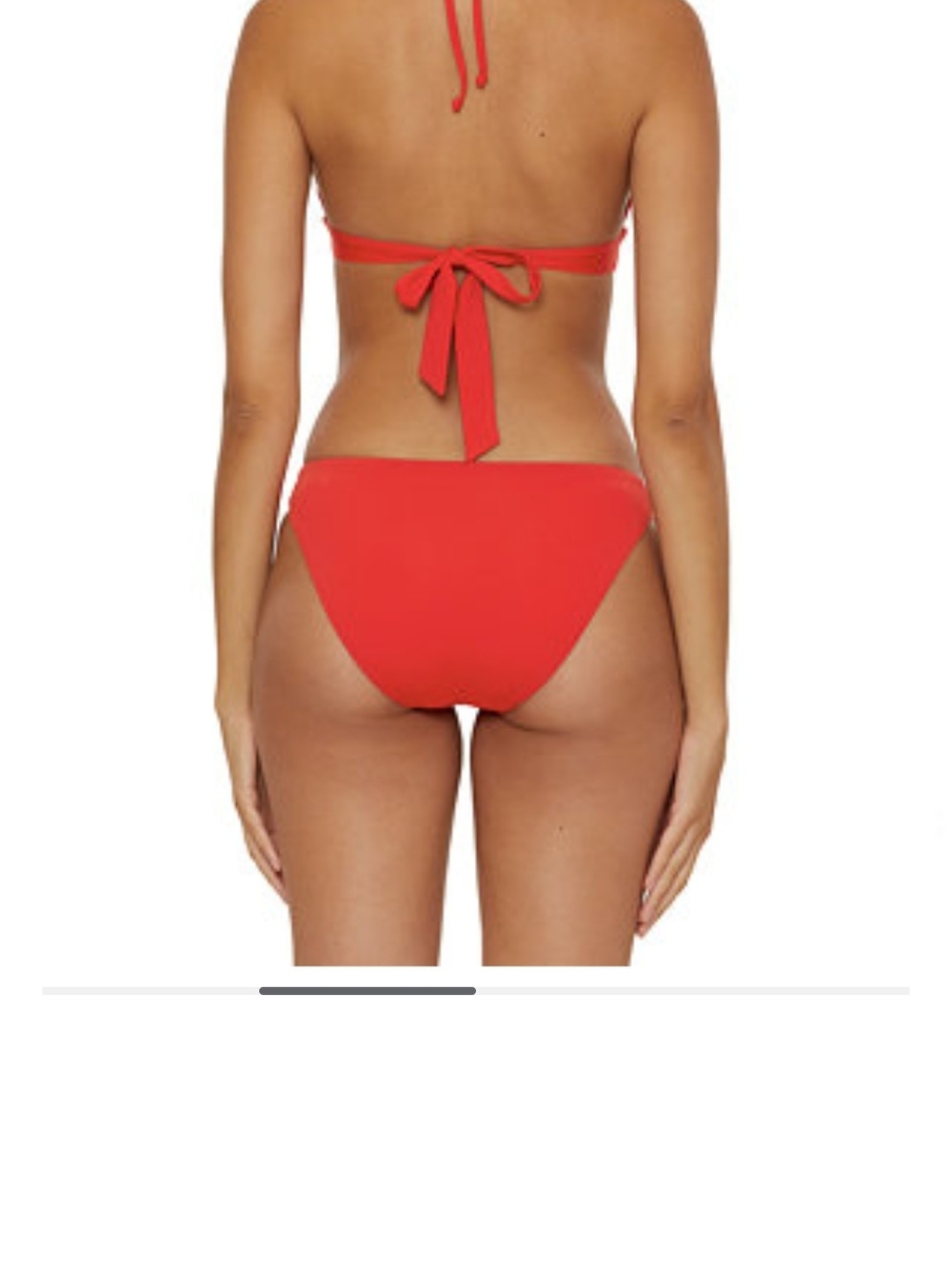 BECCA Coral Triangle Bikini with Multicolor Woven Medium - Picture 2 of 7